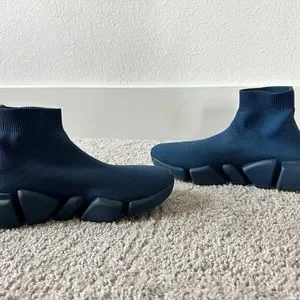 Balenciaga | Shoes | Balenciaga Speed 2 Monocolor Navy | Poshmark